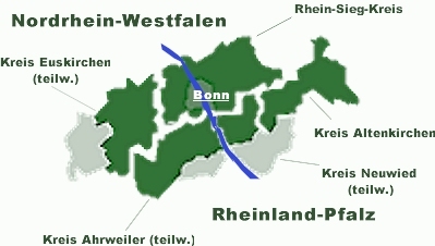 Gebiet der BG Bonn